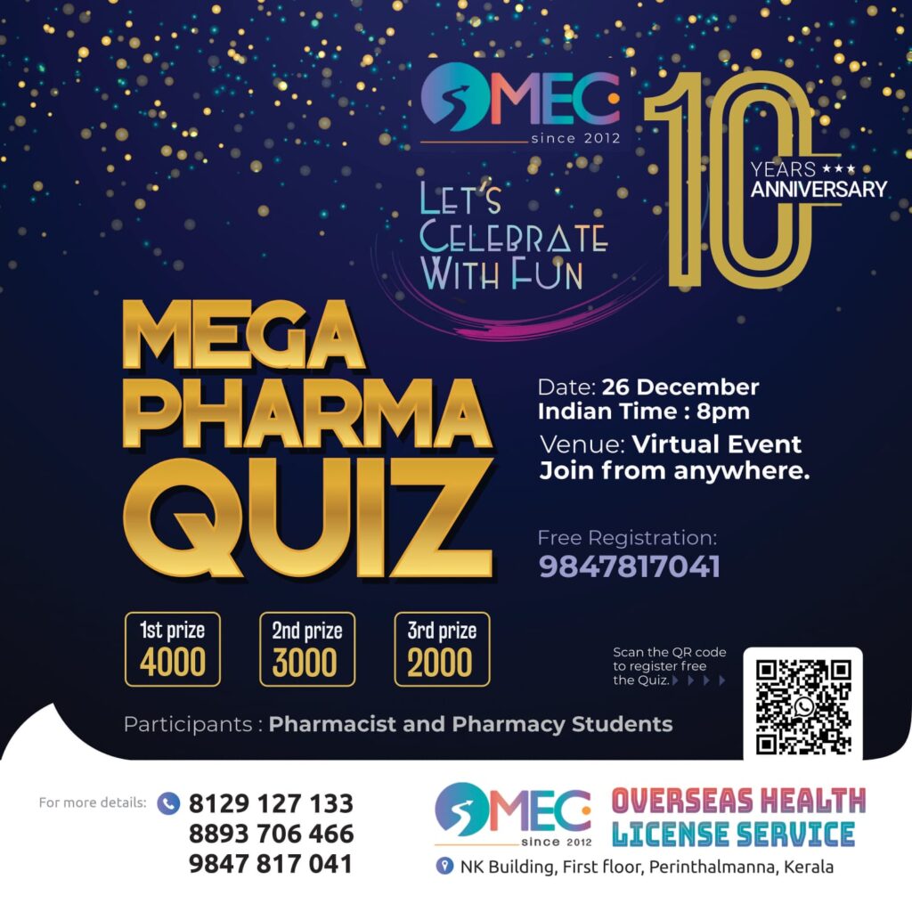 MEC overseas health license and service